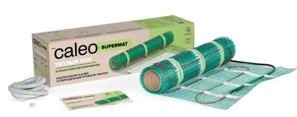 Мат нагревательный CALEO Supermat - 4,2 м2 / 130 Вт/м2